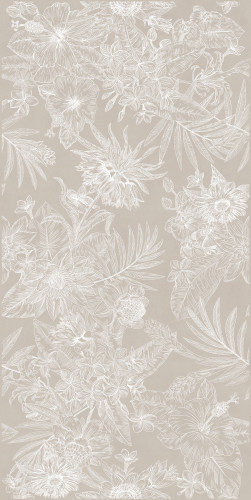 Таделакт Декор бежевый светлый матовый обрезной KMD3STA055BR 60x119,5x0,9