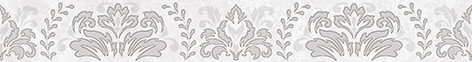 Afina Damask Бордюр серый 56-03-06-456 5х40