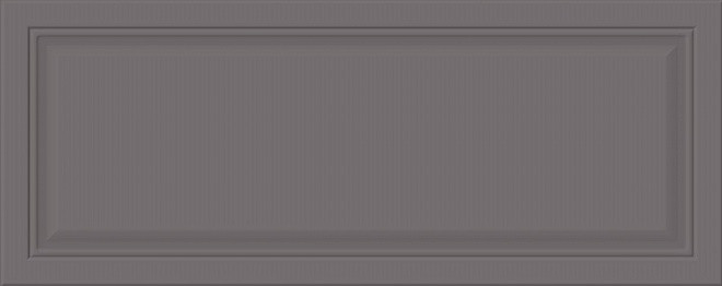 Линьяно Плитка настенная серый панель 7182 20х50