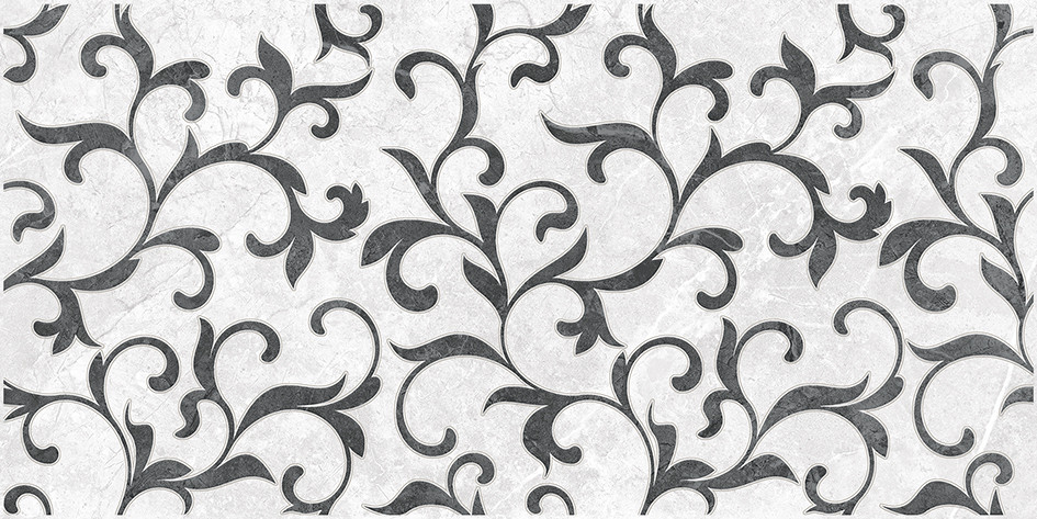Morgan Декор серый 25х50