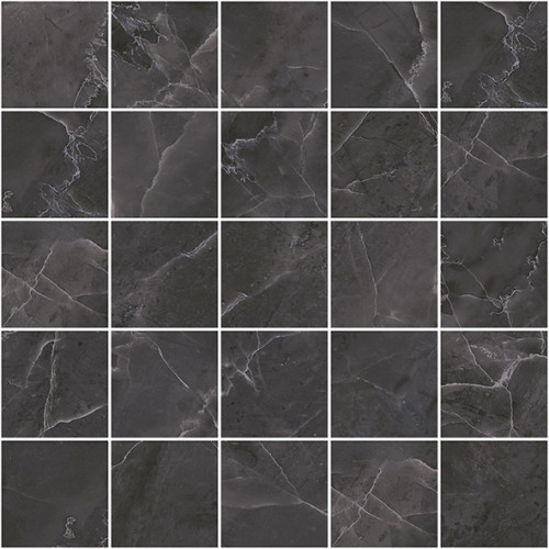 Olimpus Декор мозаичный чёрный MM34038 25х25