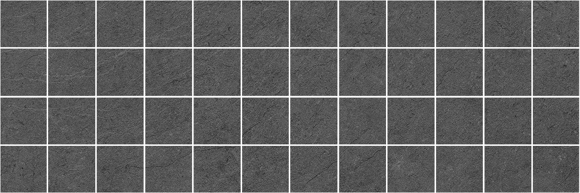 Story Декор мозаичный чёрный MM60094 20х60