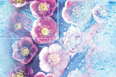 Waterfall P4D244 Панно из 4-х плиток 60х40