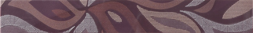 List. Caribe Purpura Бордюр 7,5х75