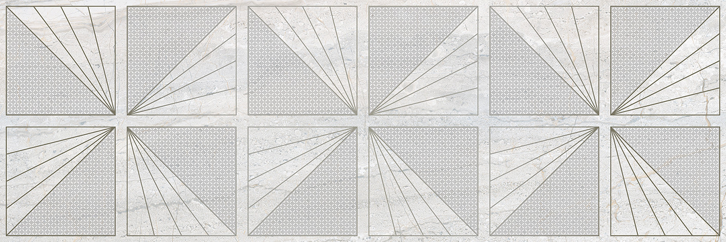 Moon Декор светло-серый 25х75