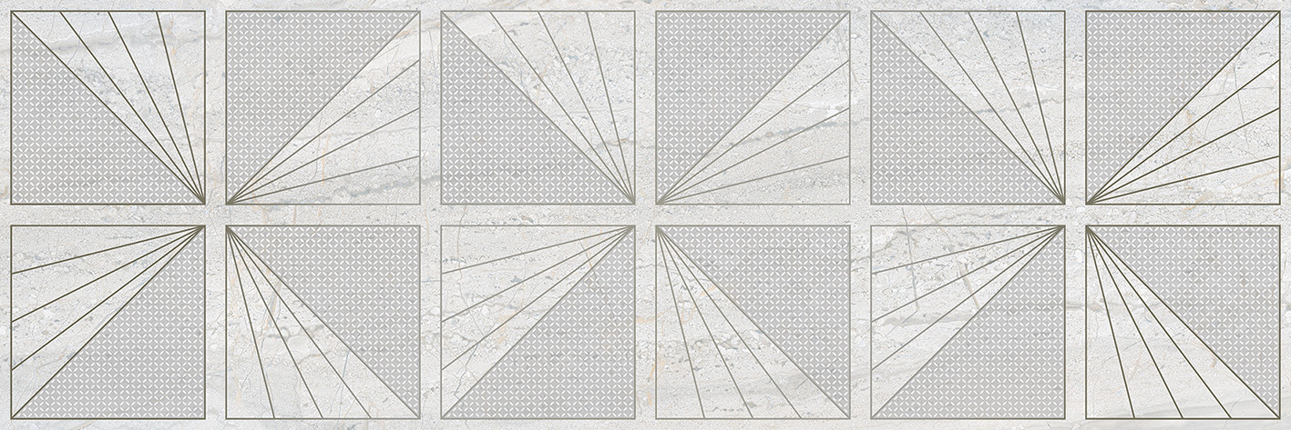 Moon Декор светло-серый 25х75