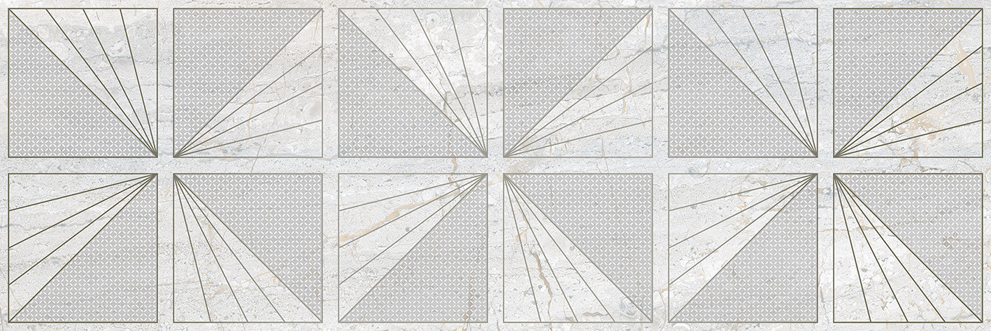 Moon Декор светло-серый 25х75