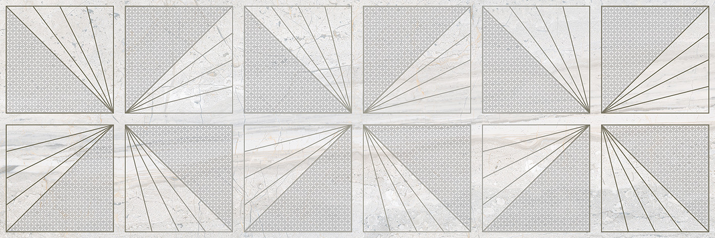 Moon Декор светло-серый 25х75