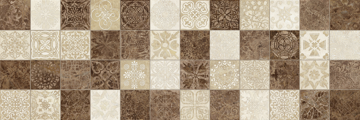 Libra Плитка настенная мозаика бежевый 17-30-11-486 20х60