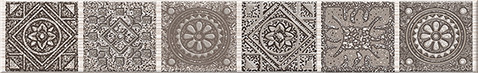Grazia Бордюр Mocca `Nefertiti` 6,2х40,5