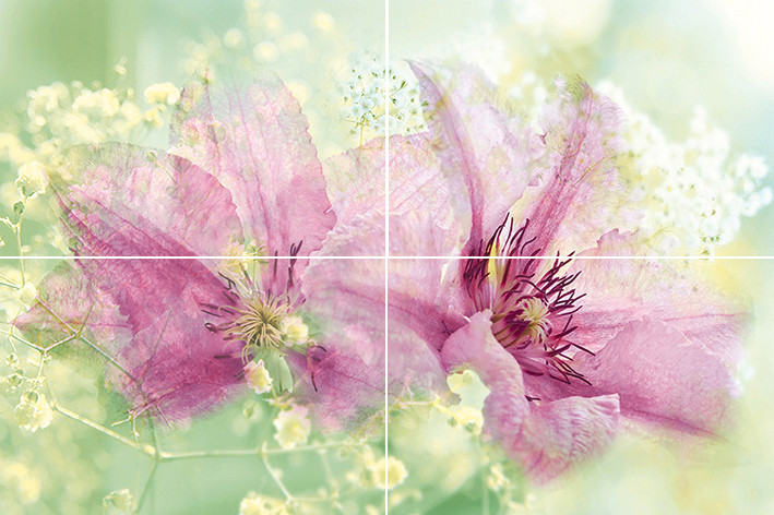 Morning P4D262 Панно из 4-х плиток 60х40