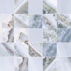 Event Декор мозаичный голубой MM34103 25х25