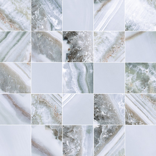 Event Декор мозаичный голубой MM34103 25х25