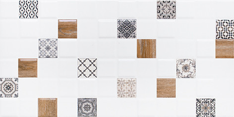 Астрид Декор 1 белый 1041-0238 20х40