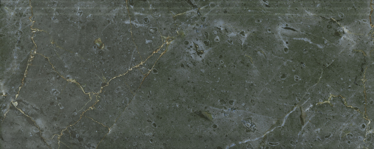 Серенада Бордюр зелёный глянцевый обрезной BDA026R 30x12