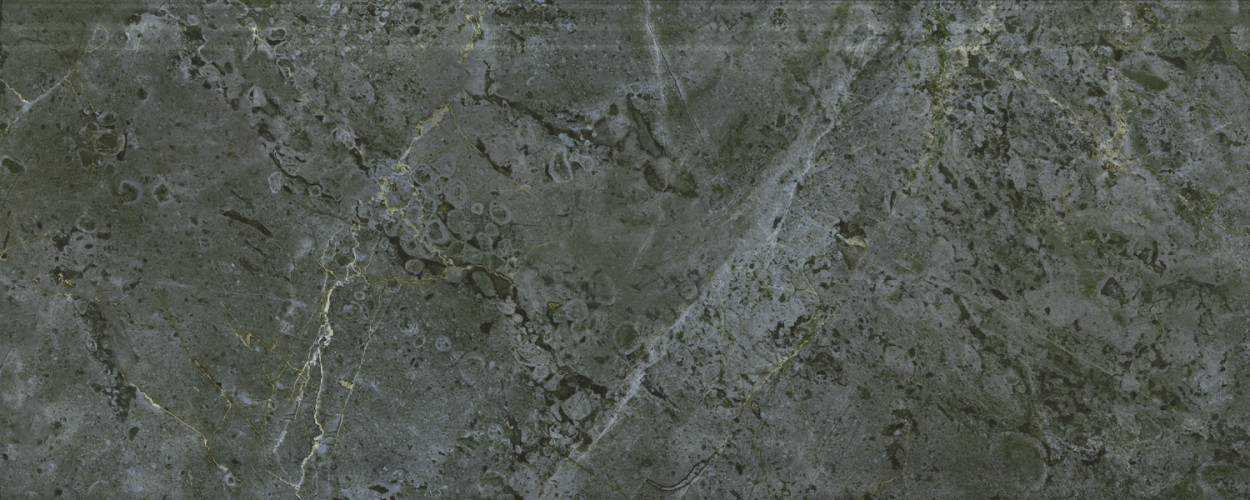 Серенада Бордюр зелёный глянцевый обрезной BDA026R 30x12