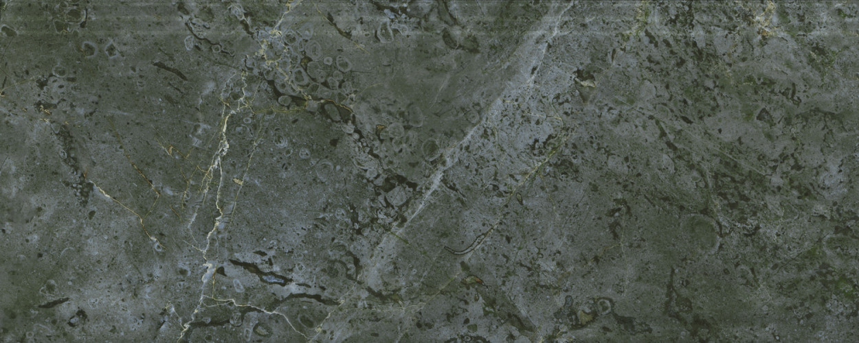 Серенада Бордюр зелёный глянцевый обрезной BDA026R 30x12