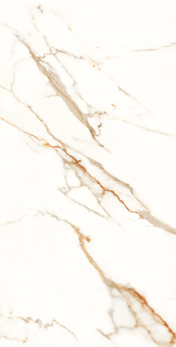 Venato Calacatta Gold керамогранит белый сатинированный 60х120