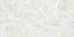 York Декор листья серо-бежевый 04-01-1-18-03-07-4137-3 30x60