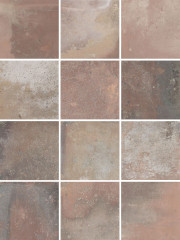 Спартель микс матовый KM1010G0021N 29,8х39,8 из 12 частей 9,8x9,8x0,7