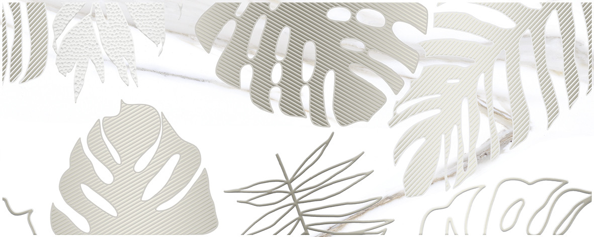 Elegance Декор-2 белый 20х50