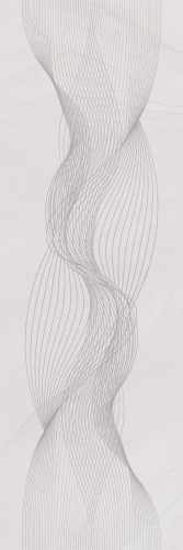 Веро Декор серый светлый глянцевый обрезной OS\\A362\\14069R 40х120