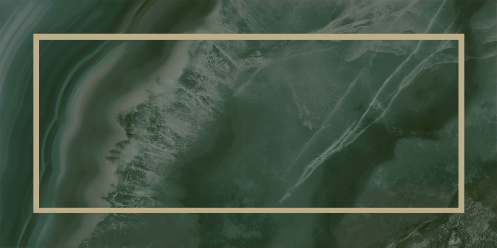 Сеттиньяно Декор зелёный глянцевый OS\\C275\\19077 9,9x20