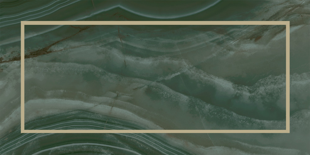 Сеттиньяно Декор зелёный глянцевый OS\\C275\\19077 9,9x20