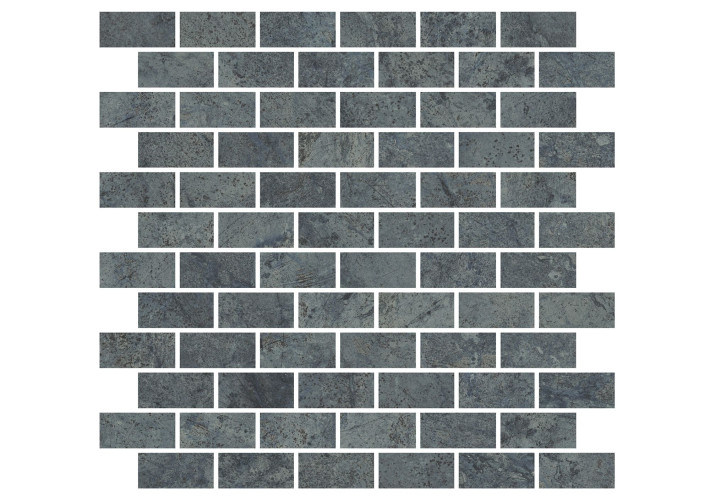 Эвора Декор мозаичный синий светлый глянцевый MM13122 30х32