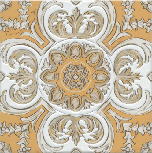 Алмаш Декор центр жёлтый HGD\\B510\\SG9174 30х30