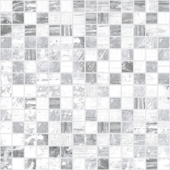 Extra Мозаика серый+белый 30х30