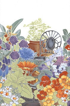 Утренний пейзаж Декор Кресло A2523\\8188 20х30