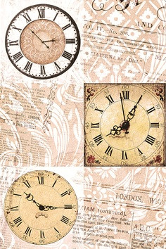 Clock Декор D1D176 20х30