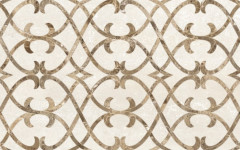 Глория Декор бежевый 01 25х40