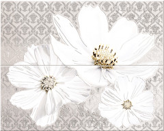 Sfumato grey Панно Floret 50,5х40,2