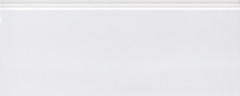 Магнолия Плинтус белый матовый обрезной FMF001R 12х30