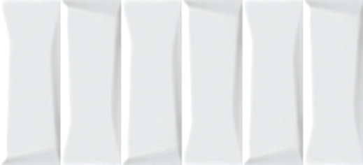 Evolution облицовочная плитка  рельеф кирпичи белый (EVG053) 20x44