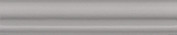Тортона Бордюр Багет серый BLD051 15х3