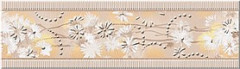 Тиволи Беж Бордюр Блум - 278х80 мм/65 шт