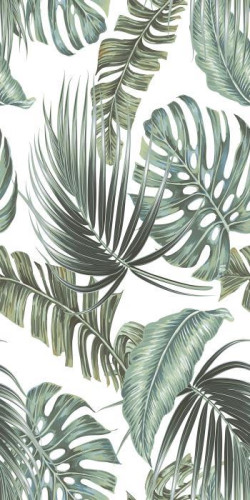 TP3600H Плитка настенная Ликаон Декор Папоротник,глянец 30*60см 1,8м2