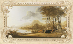 Rotterdam beige Декор 01 30х50