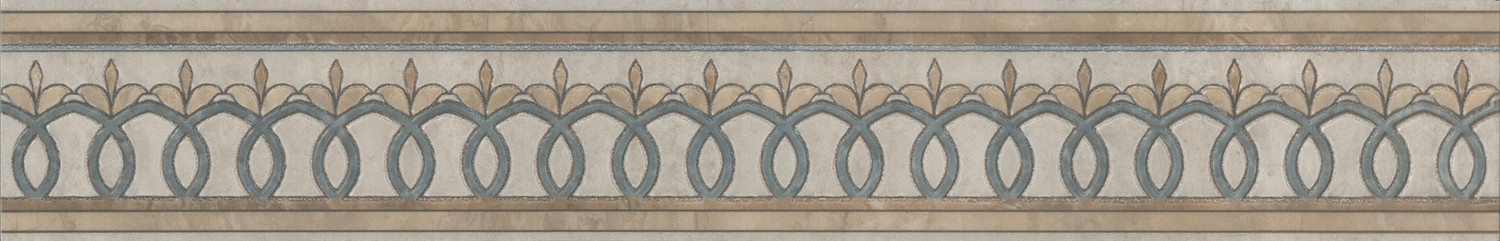 Эвора Бордюр глянцевый DC\\A37\\SG6062RL 9,6х60