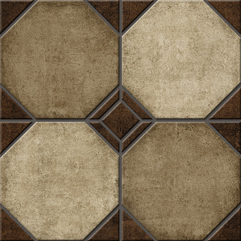 Шале 3 Керамогранит бежевый 40х40