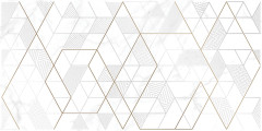 Calacatta Вставка белая ромбы  KT2L052DT-36 29,8х59,8
