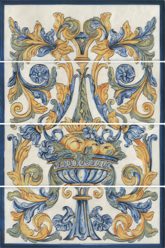 Площадь Испании Панно HGD\\A347\\4х\\15129 60х40