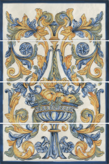 Площадь Испании Панно HGD\\A347\\4х\\15129 60х40