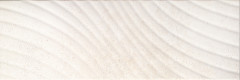 Сонора 3 тип 1 Плитка настенная декор светло-бежевый, волна 25х75
