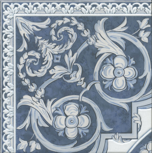 Алмаш Декор угол cиний HGD\\A509\\SG9174 30х30