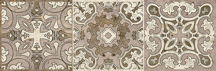 Травертино Декор напольный 3606-0016/3064-0004 19,9х60,3