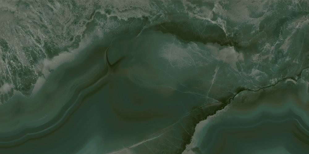 Сеттиньяно зелёный грань глянцевый 19077 9,9x20